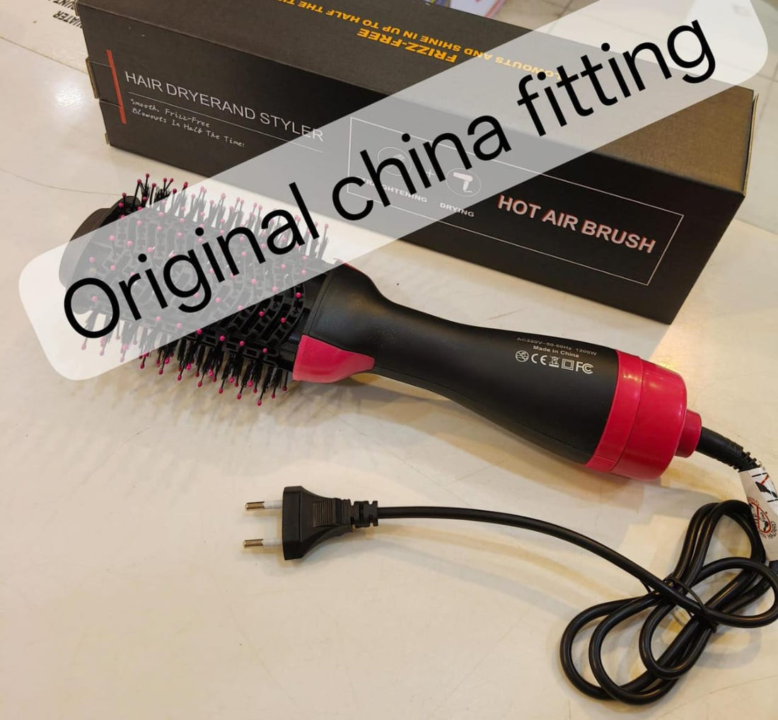 5-in-1 One Step Hair Dryer Brush Straightener Curler Volumizer (𝙊𝙧𝙞𝙜𝙞𝙣𝙖𝙡 𝘾𝙝𝙞𝙣𝙖) 𝒁𝑶-1