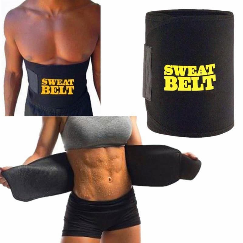 Slimming Sweat Belt – Hot Shaper Waist Trimmer Belt For Men & Women